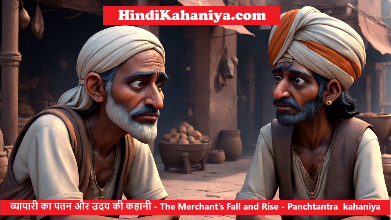 व्यापारी का पतन और उदय की कहानी - The Merchant’s Fall and Rise - Panchtantra kahaniya