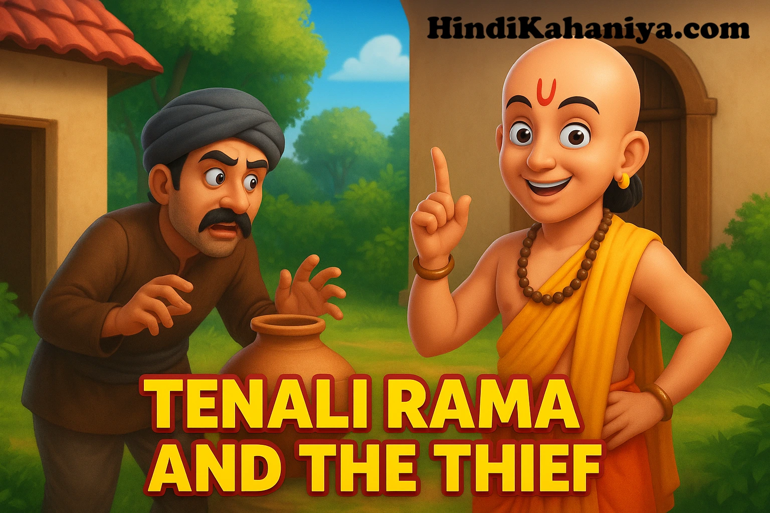 Tenali Rama and the Sneaky Thief Hindi Story